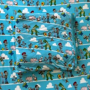 Little Sleepies Blue Toy Story Blanket